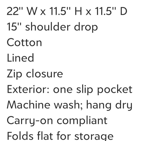 Vera Bradley Large Duffel Bag - Picture 3 of 3